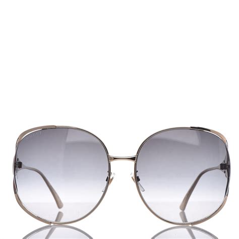 used gucci round frame glasses|Gucci oversized round frame.